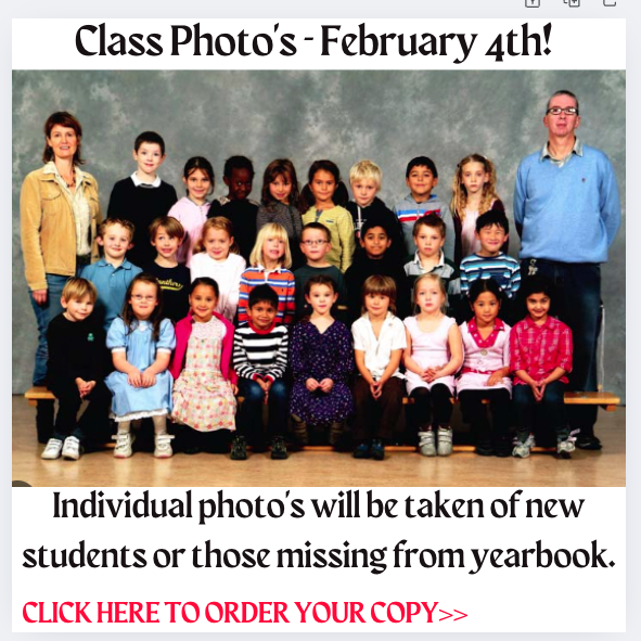 CLASS PHOTO ORDERS